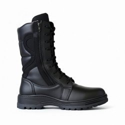 Bota táctica con cierre Modelo 411 - Negro Suela ranil