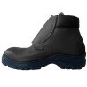 Bota industrial 282 con casco de acero con cubre polvo en metatarso - Negro Suela goma hule SBR