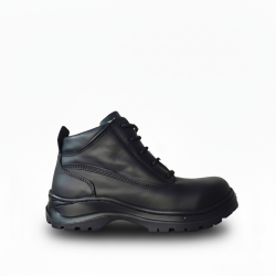Bota con casquilo de acero industrial 284 - Negro Suela goma hule SBR