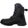 Bota táctica tubo 100% piel con casco de acero Modelo 415 - Negro Suela Goma de Hule NBR Acrilo Nitrilo