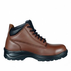 Bota industrial Dieléctrica 284 - Café Suela Goma hule SBR