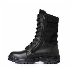 Bota táctica dieléctrica con cierre Modelo 403 - Negro Suela Goma de Hule Sbr