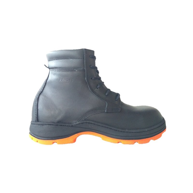 Bota Dieléctrica industrial 246 - Negro Suela goma hule NBR acrilo nitrilo bicolor