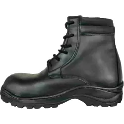 Bota Industrial 246 Negra | Suela SBR Hule Natural | Mayoreo