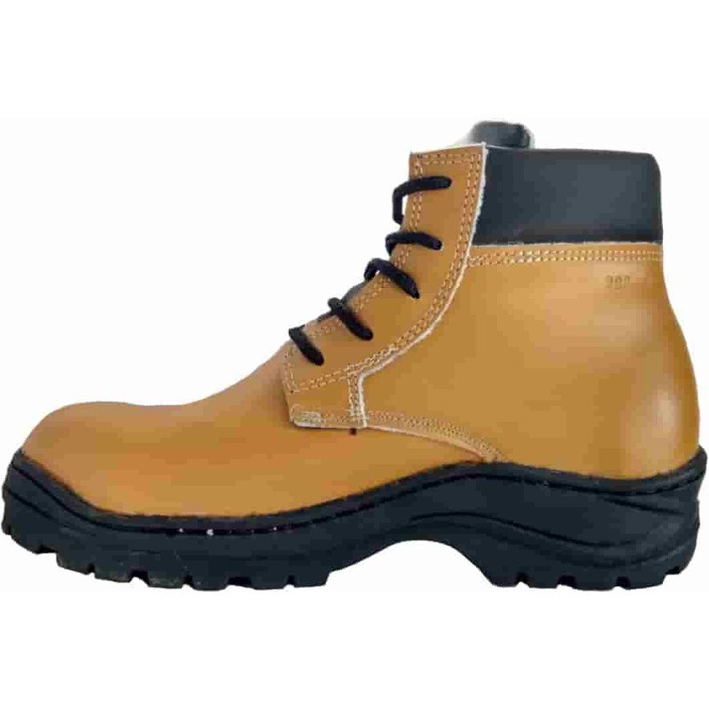 Bota industrial 282 - Miel Suela hule SBR