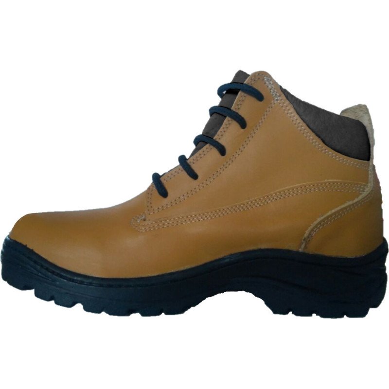 Bota industrial 284 - Miel Suela hule SBR