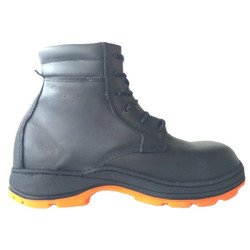 Bota industrial 246 - Negro Suela goma hule NBR acrilo nitrilo bicolor