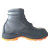 Bota industrial 246 - Negro Suela goma hule NBR acrilo nitrilo bicolor