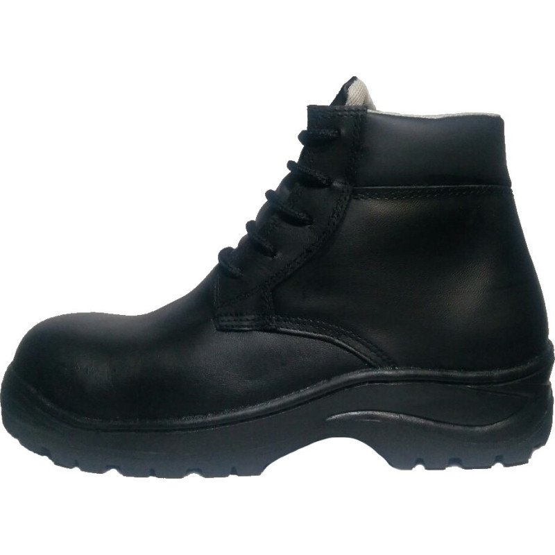 Bota industrial 282 - Negro Suela goma hule SBR