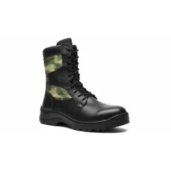 Bota militar 433 Sin Cierre | Suela goma de hule SBR cómoda | 100%Piel