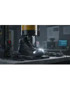Botas con casco de acero, especificaciones técnicas y su uso en el zapato industrial